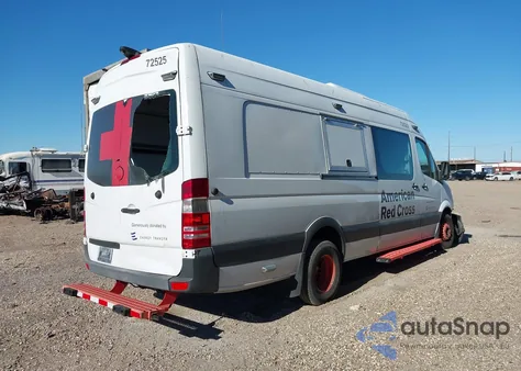 2015 Mercedes-Benz Sprinter 3500 High Roof from USA, damaged, VIN WD3PF1CC1FP172525